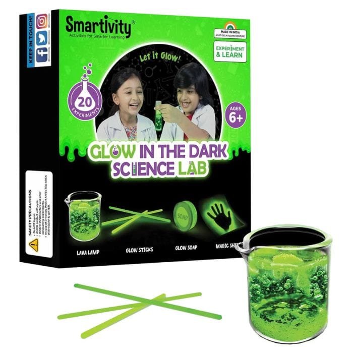 Smartivity Board Games Smartivity: Glow in the Dark Science Lab 8908011797488 SMR1214