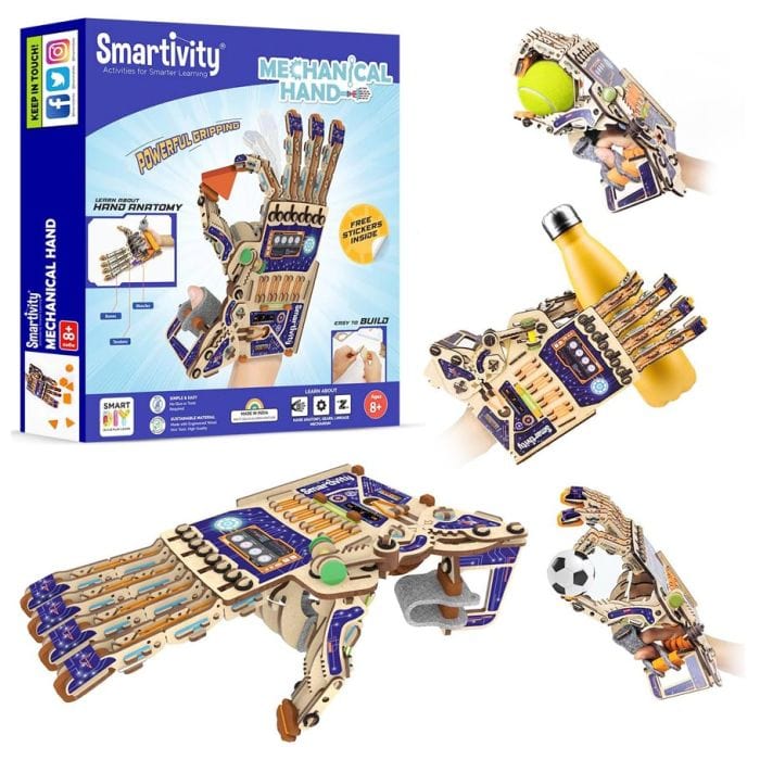 Smartivity Board Games Smartivity: Mechanical Hand 8908011797099 SMR1135