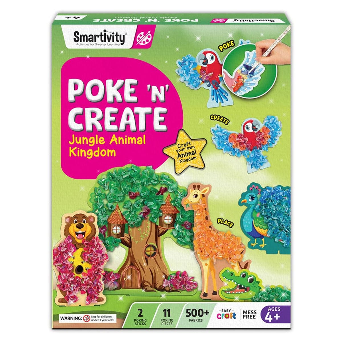 Smartivity Toys Smartivity: Poke N Create Animal Kingdom 8908011797983 SMR1297