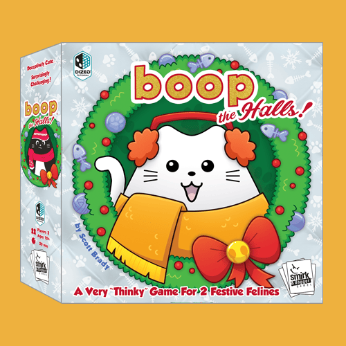 Smirk and Dagger Board Games Boop the Halls! Holiday Themed 894769000384 SND 1022