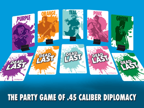 Smirk and Dagger Board Games DEAD LAST: Party Game of Conspiracy and Betrayal! 9780986392016 SND 0062