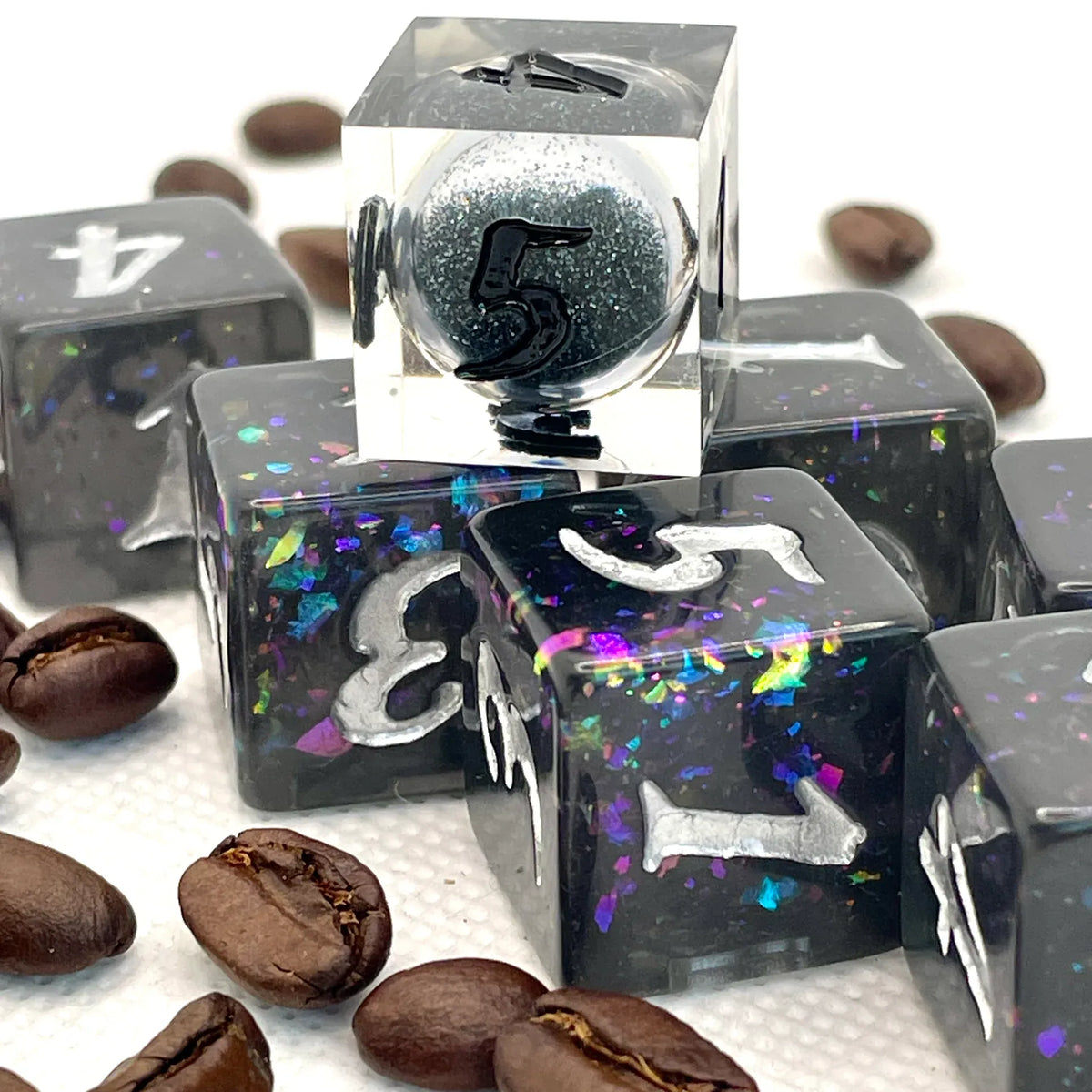 Snowbright Studio Dice > Other Dice Ink Shadows & Coffee Dice 198715602883 SNB102017