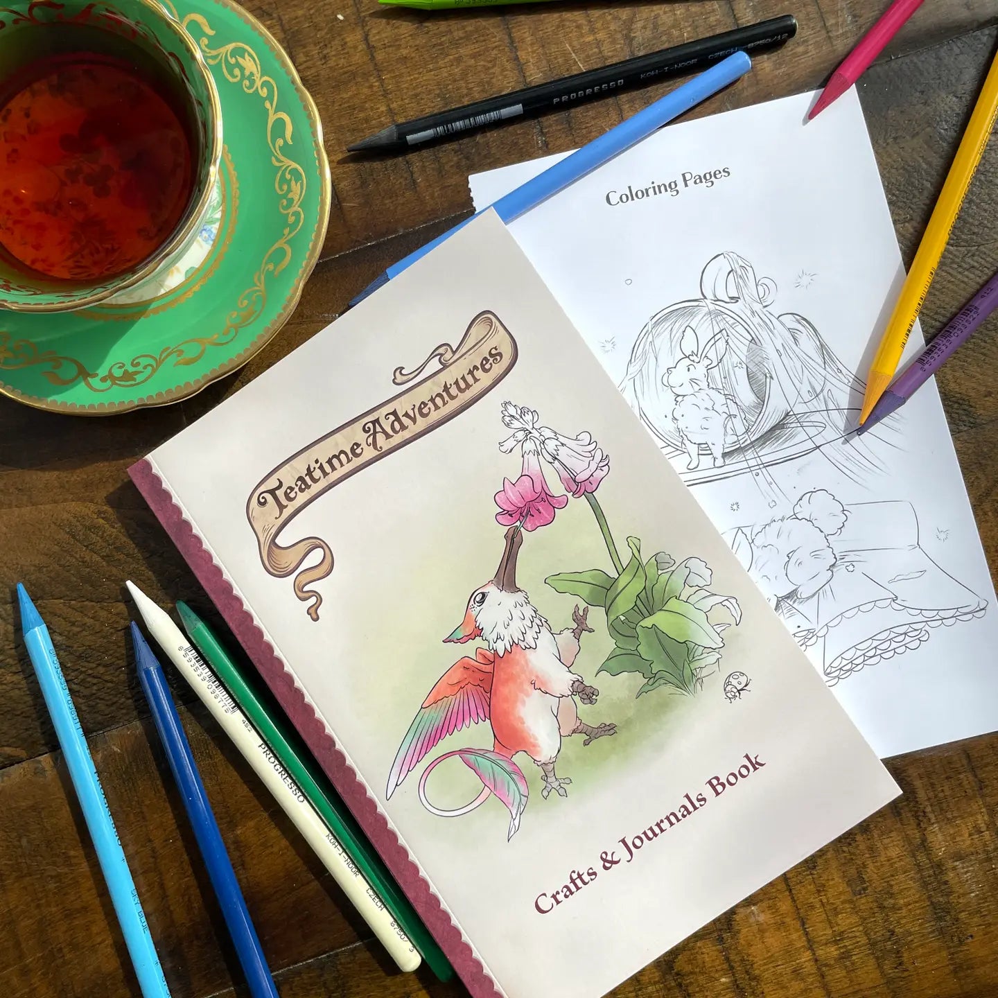 Snowbright Studio Tabletop Games > Role-Playing Games Teatime Adventures: Crafts & Journals Book 198715673920 SNB101018