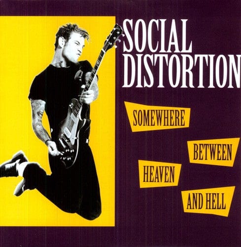 Social Distortion - Somewhere Between Heaven and Hell - Black Vinyl