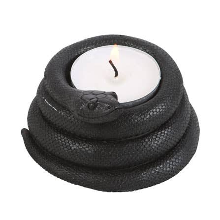 Something Different Decor > Candle Holder Gothic Snake Tealight Candle Holder 5056131147782 CH_24924
