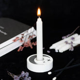 Something Different Decor > Candle Holder White Mystical Moon Spell Candle Holder 5056131144866 CH_08524