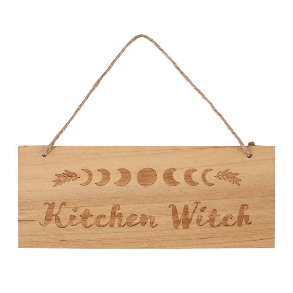 Something Different Decor > Home > Kitchen Kitchen Witch Engraved Hanging Sign 5056131128033 KW_41022