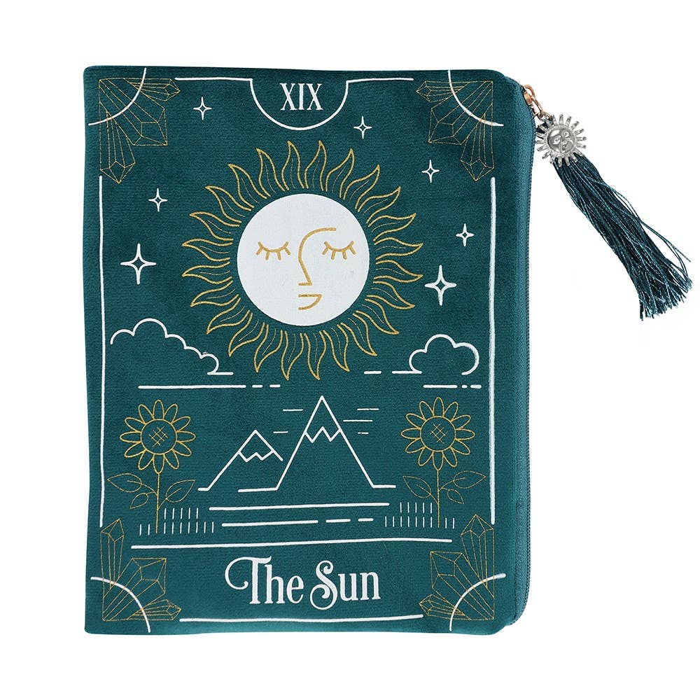 Something Different Tarot Cards > Tarot Pouch The Sun Tarot Card Zippered Bag 5056131114074 FT_54530