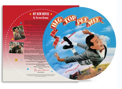 Sony Legacy Music > Vinyl Records Danny Elfman - Big Top Pee-Wee (Original Soundtrack) (Picture Disc Vinyl) (BF RSD2025) 194399266410 SNYL992664.1