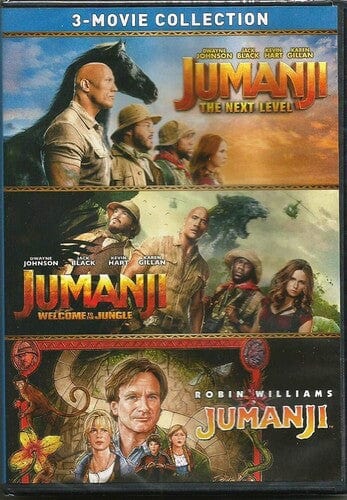 Sony Pictures Movies > DVD DVD: Jumanji (3-Movie Collection): Jumanji / Jumanji: Welcome to the Jungle / Jumanji: The Next Level 043396566798 CTR566798DVD