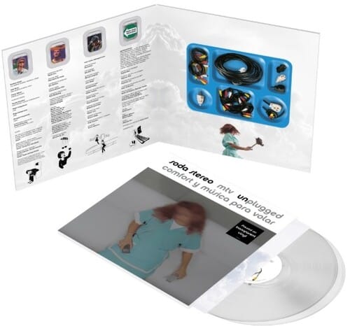 SONY U.S. LATIN Music > Vinyl Records Soda Stereo - Comfort Y Musica Para Volar (mtv Unplugged) (140 Gram Vinyl, Clear Vinyl) 194398475615 CI847561.1