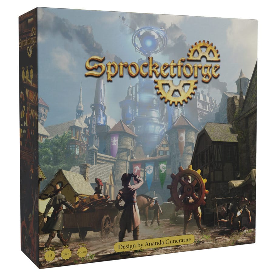 Sophisticated Cerberus Games Board Games > Large Box Games Sprocketforge 860009474482 CBU02000