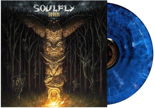 Soulfly Music > Vinyl Records Soulfly - Totem (Blue Marble Vinyl) 727361571399 NBA5713-9.1
