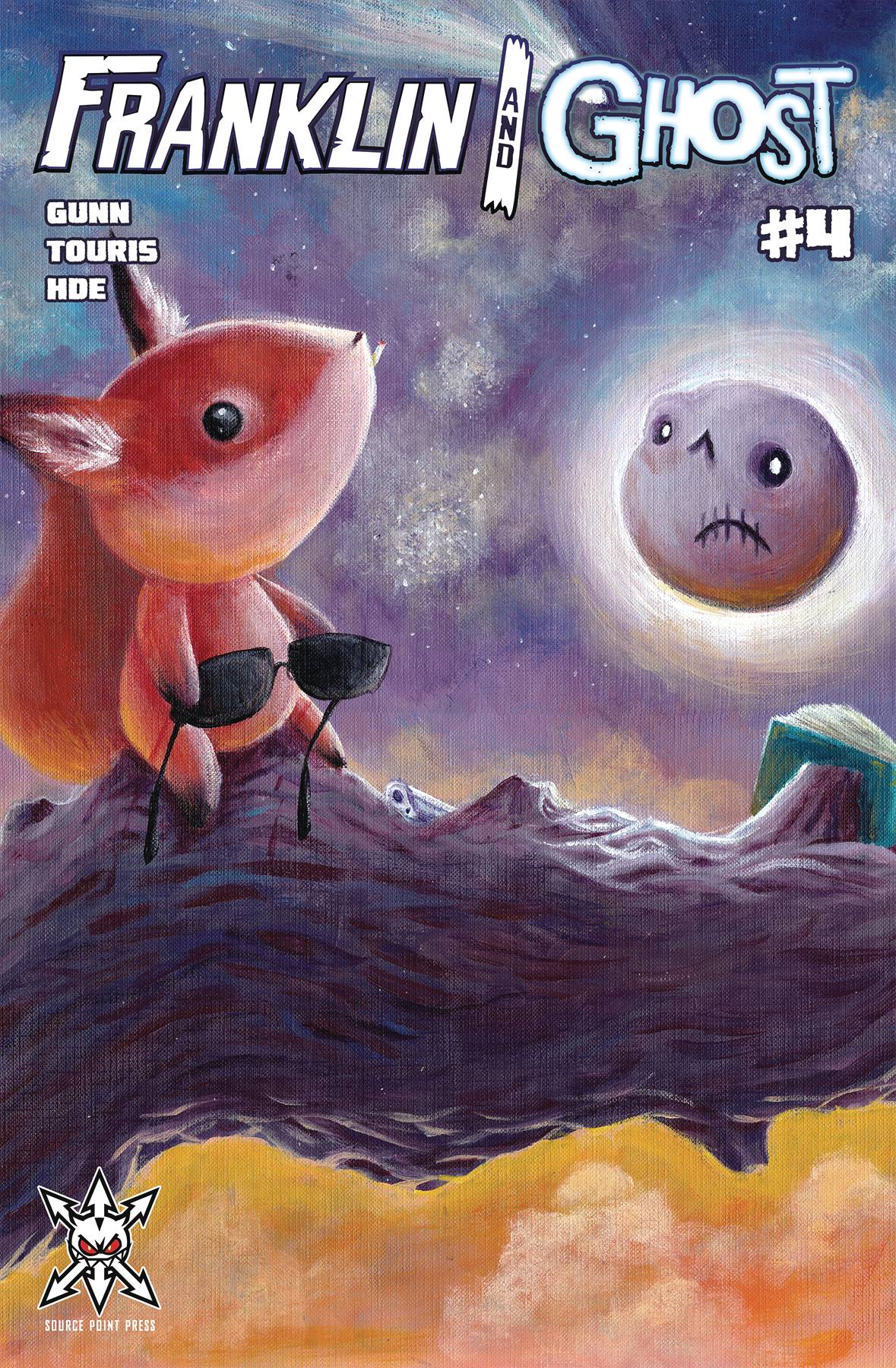 Source Point Press Comic Books FRANKLIN AND GHOST #4 (OF 8) CVR B ODDLING (MR) 79210514884700421 MAY232029