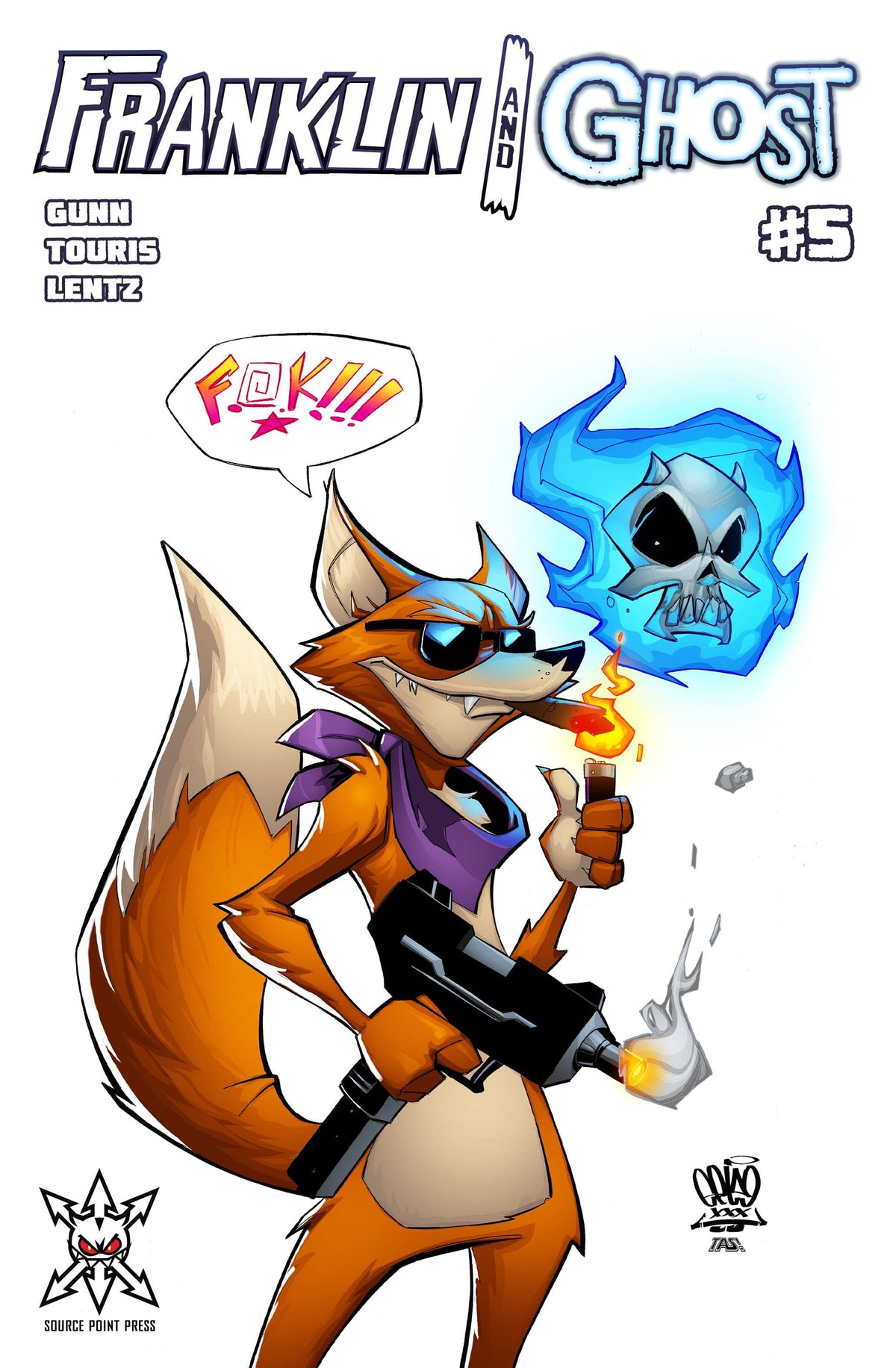 SOURCE POINT PRESS Comic Books FRANKLIN AND GHOST #5 (OF 8) CVR A TROM (MR) 79210514884700511 JUN232122