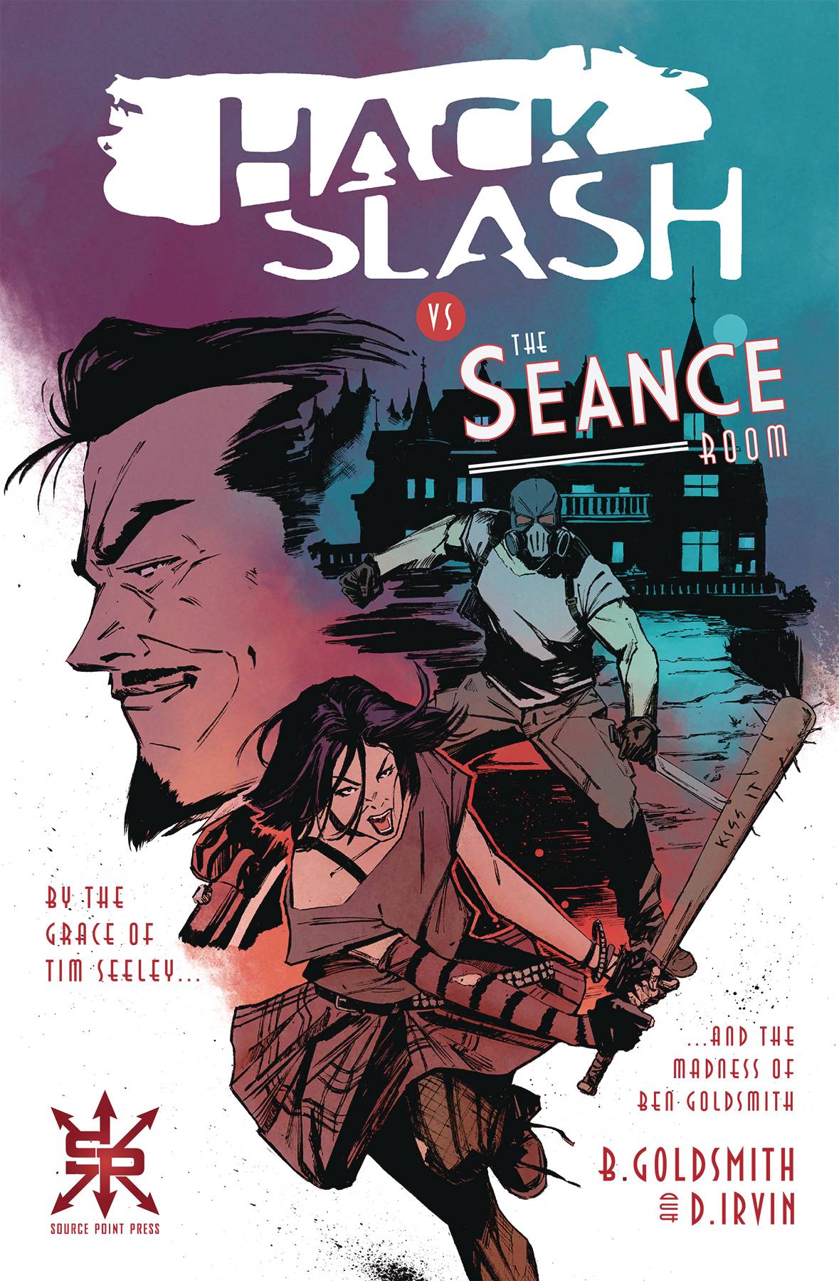 Source Point Press Comic Books HACK SLASH VS SEANCE ROOM (MR) 79210514899100111 MAY232020