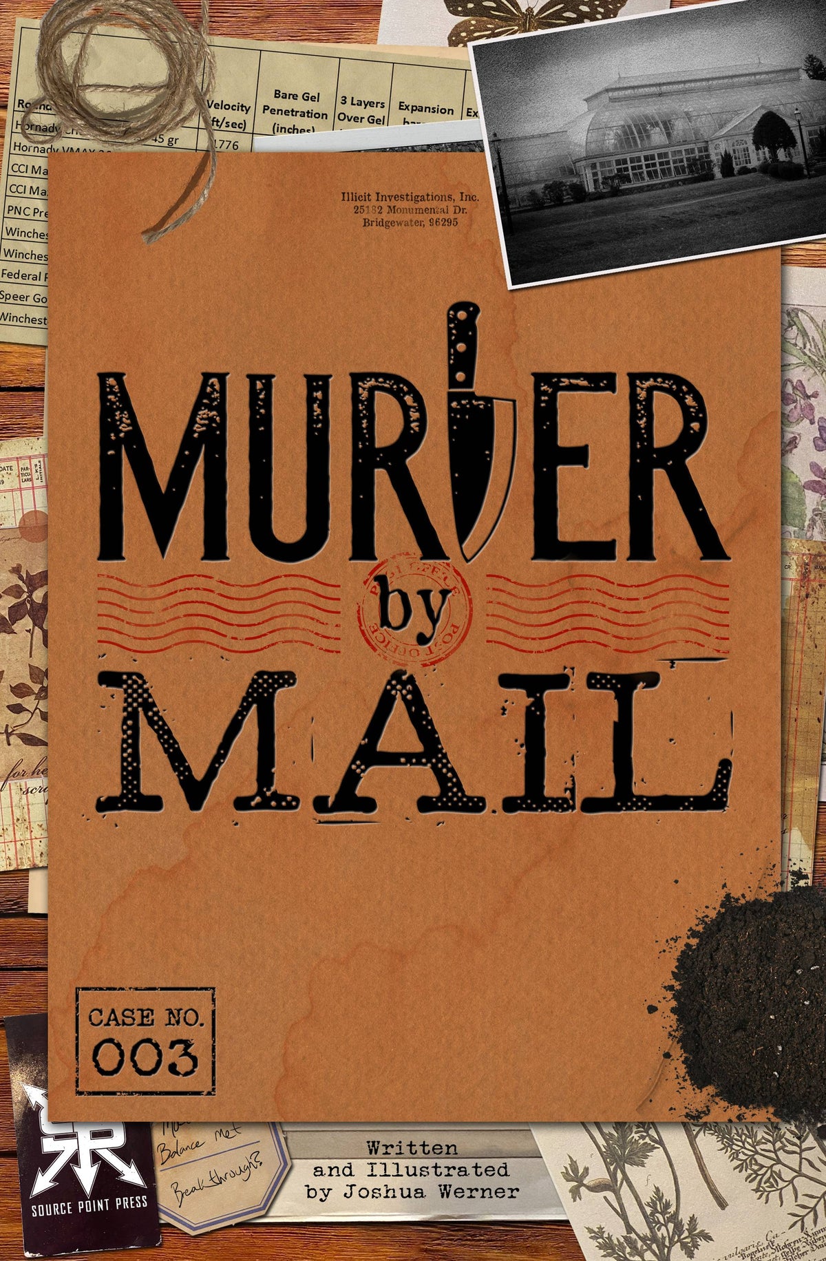 SOURCE POINT PRESS Comic Books MURDER BY MAIL #3 CVR A (MR) 79210514894600311 JUN232120