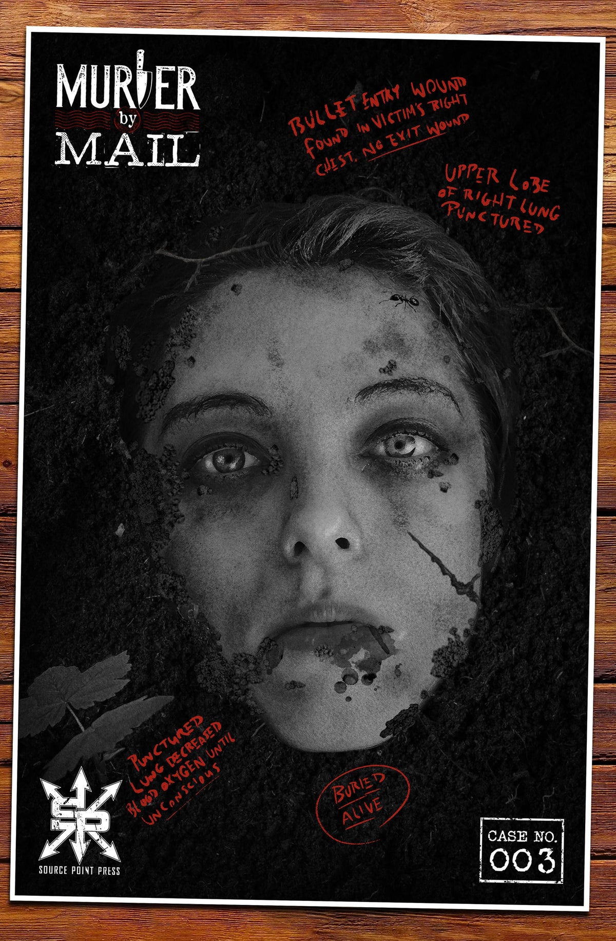 SOURCE POINT PRESS Comic Books MURDER BY MAIL #3 CVR B (MR) 79210514894600321 JUN232121