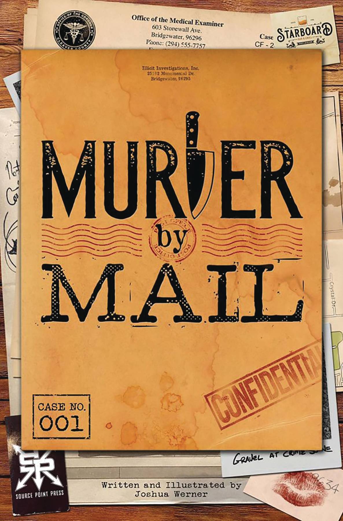 Source Point Press Comic Books MURDER BY MAIL #4 CVR A (MR) 79210514894600411 JUL232015