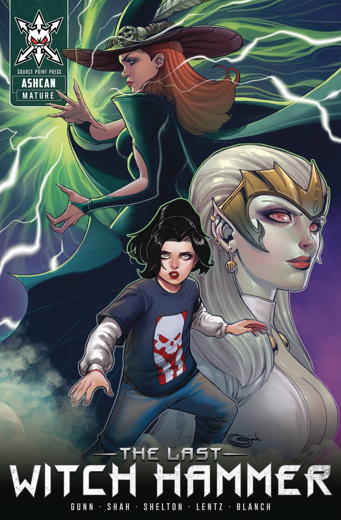 Source Point Press Comic Books THE LAST WITCH HAMMER PREMIUM ASHCAN (MR) 79210514897700111 MAY232022