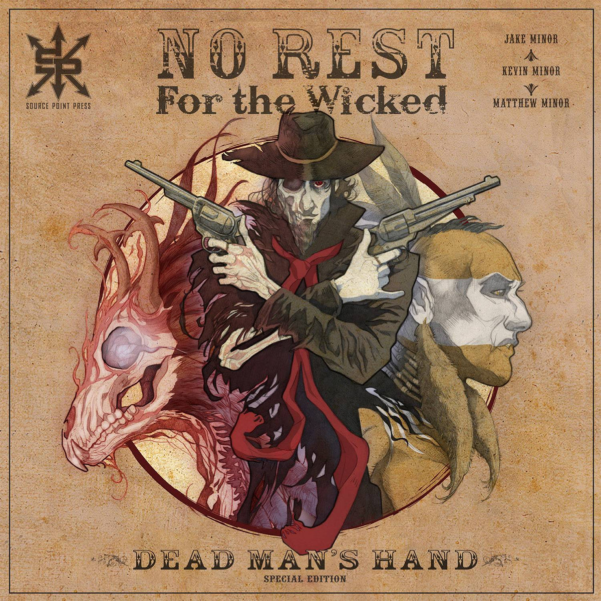 SOURCE POINT PRESS Graphic Novel No Rest For The Wicked Dead Man Hand Special ED GN 9798888760062 APR231854