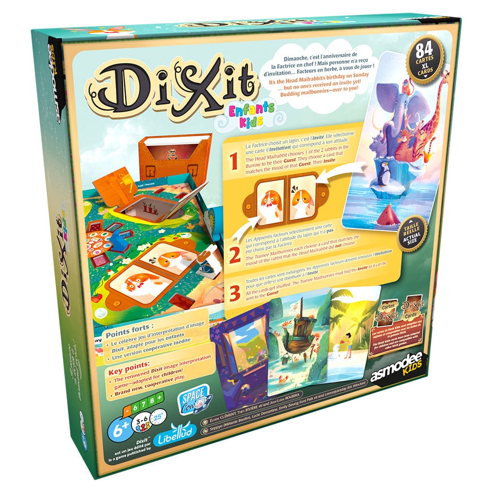Space Cow Board Games Dixit Kids 3558380121275 SCODIXK0101EN
