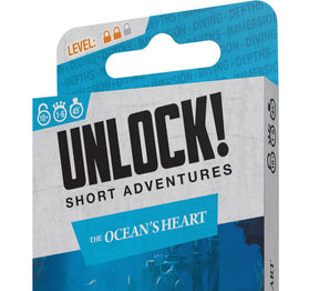 Space Cowboys Card Games UNLOCK! Short: The Ocean's Heart 3558380136378 SCUNLSH12EN