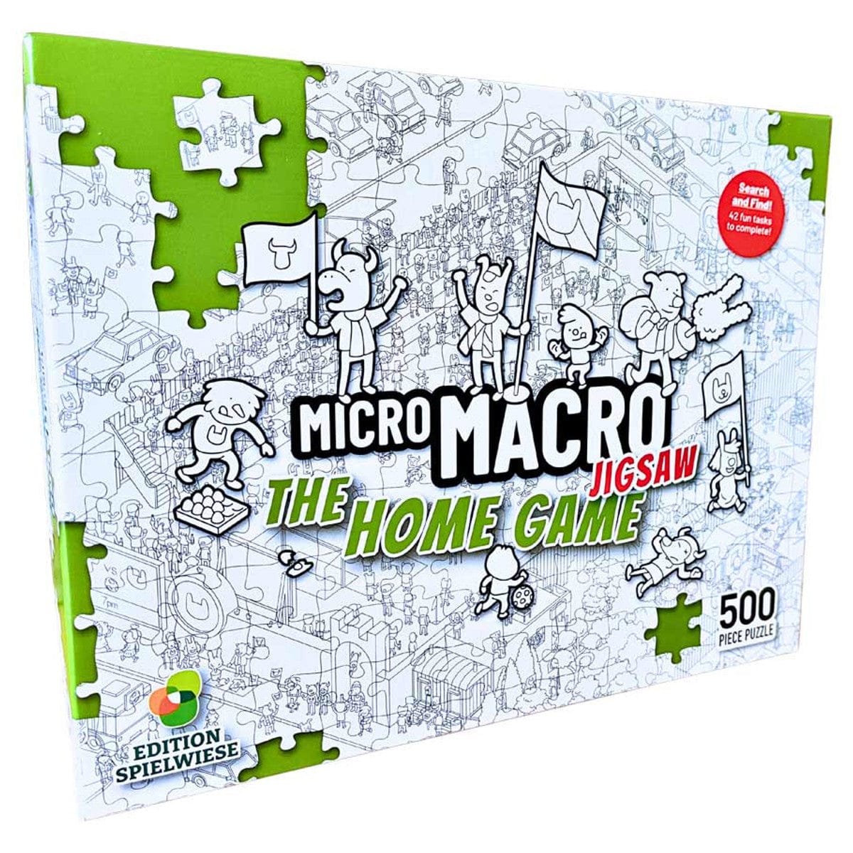 SPIELWIESE Puzzles > Jigsaw Puzzles MicroMacro Jigsaw Puzzle: The Home Game 850066043110 SLWMMTHG01EN