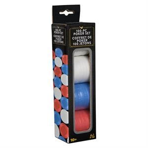Spin Master Board Games > Accessories Cardinal Classics: Colored Poker Chip Set - 100pc 681147056893 6072410
