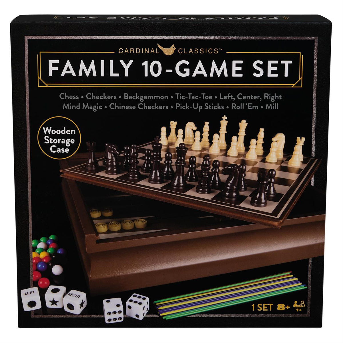 Spin Master Board Games > Large Box Games Cardinal Classics: Family 10-Game Set 778988443347 606584