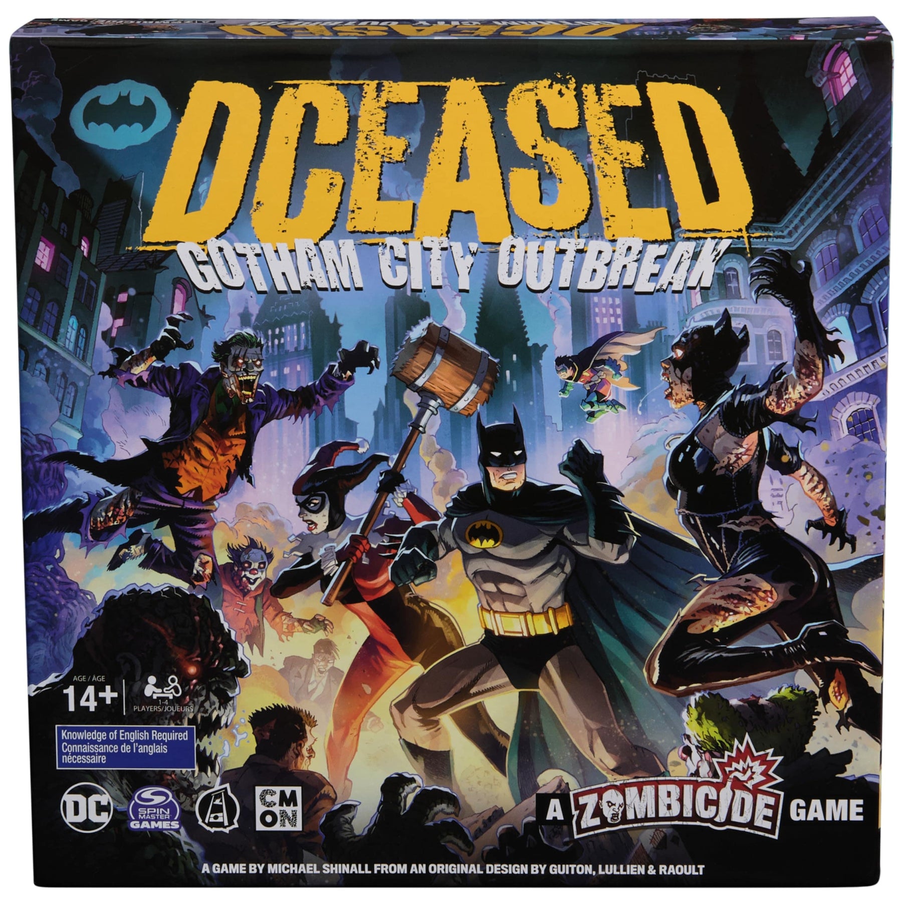Spin Master Board Games > Large Box Games DCeased: DC Comics Gotham City Outbreak 778988507988 6069079
