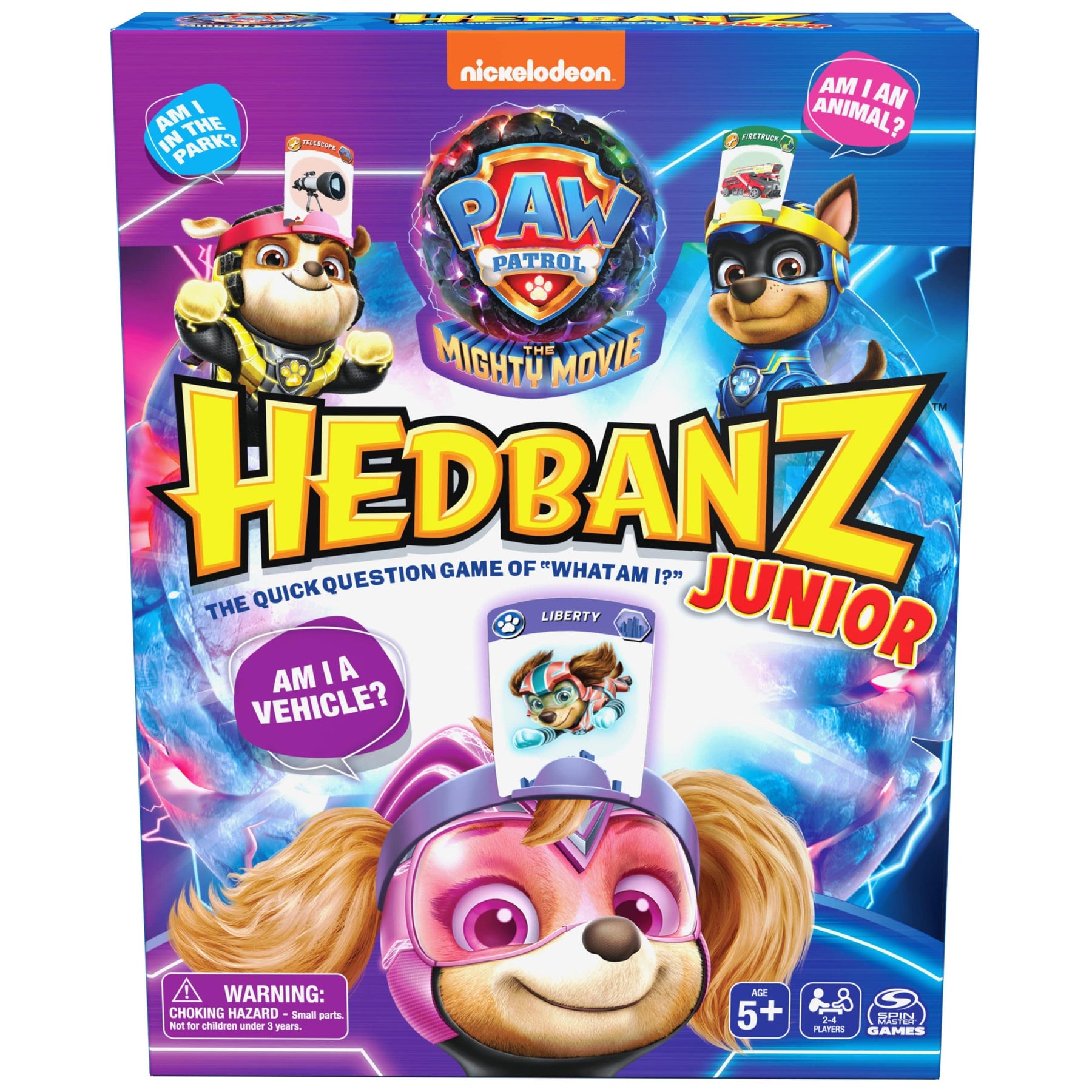 Spin Master Board Games > Large Box Games Hedbanz Junior: Paw Patrol 778988465462 6066984