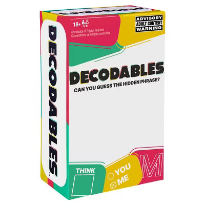 Spin Master Board Games > Party Games Decodables: A Hysterical Adult Party Game 778988504925 6068723