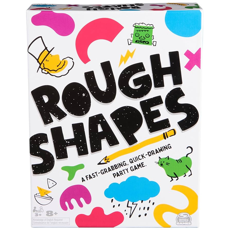 Spin Master Board Games > Party Games Rough Shapes 681147045712 6071710