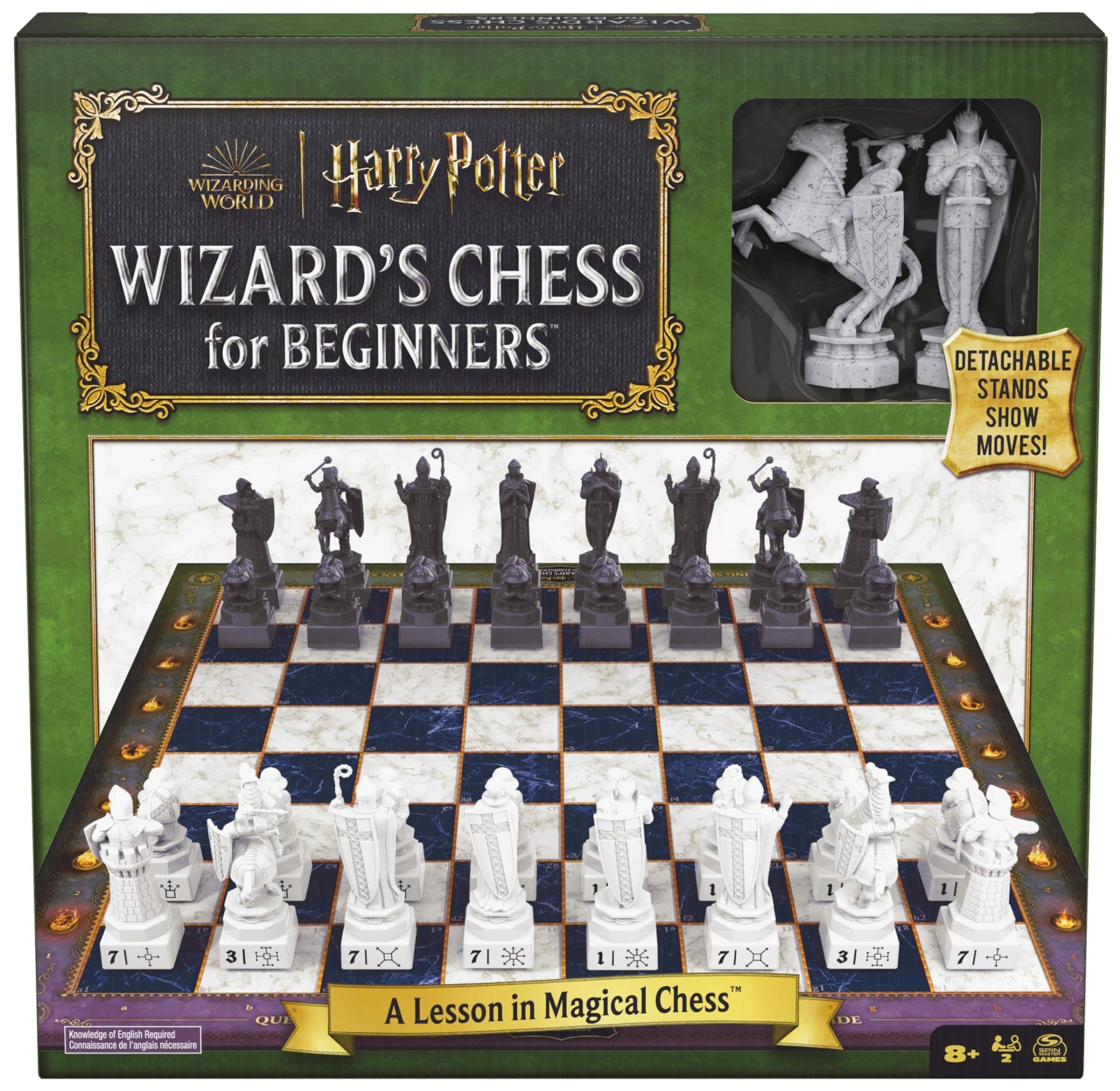 Spin Master Board Games > Small Box Games SPINMASTER: HARRY POTTER WIZARDING WORLD - WIZARDS CHESS FOR BEGINNERS 681147011748