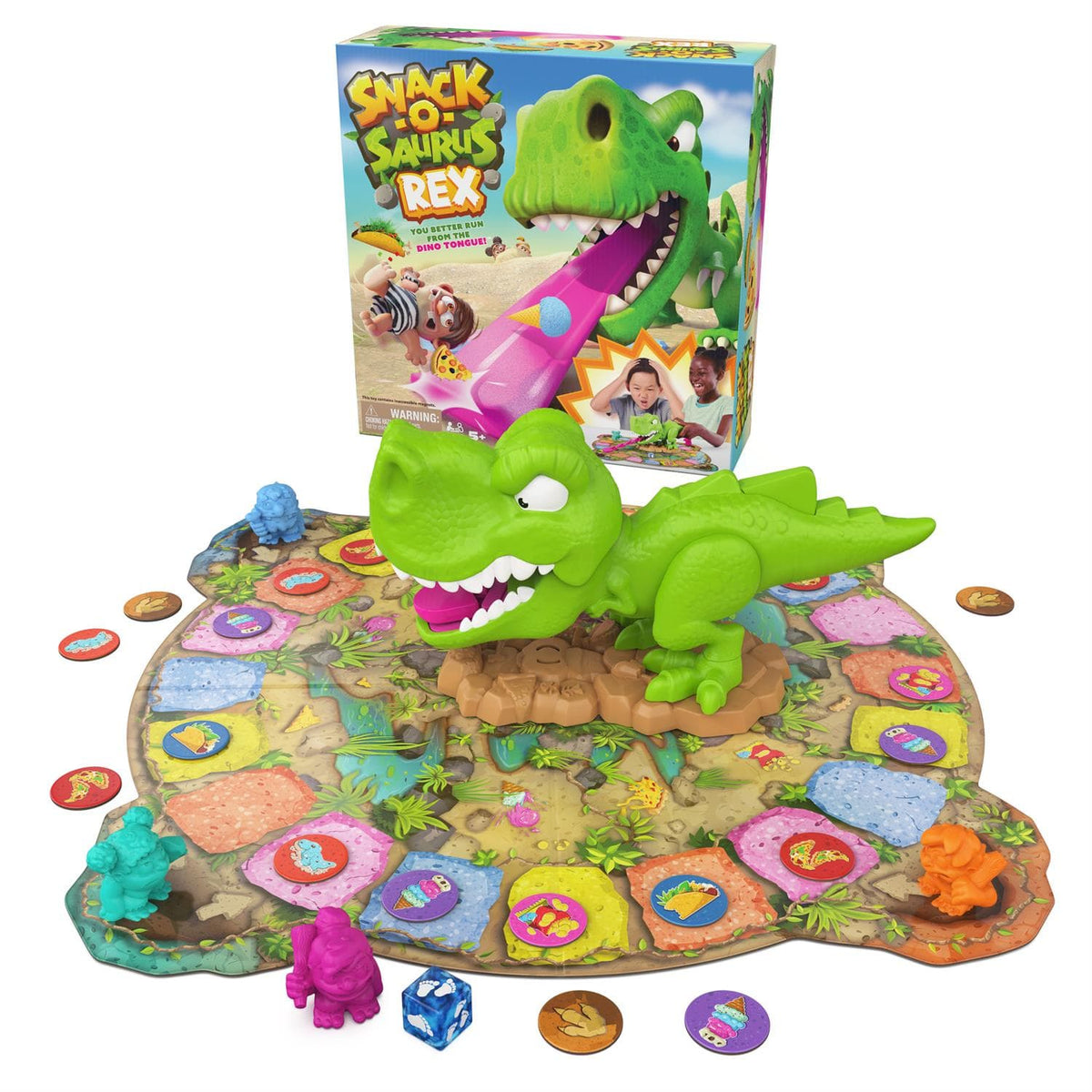 Spin Master Board Games Snack-O-Saurus Rex 778988453407 6069334