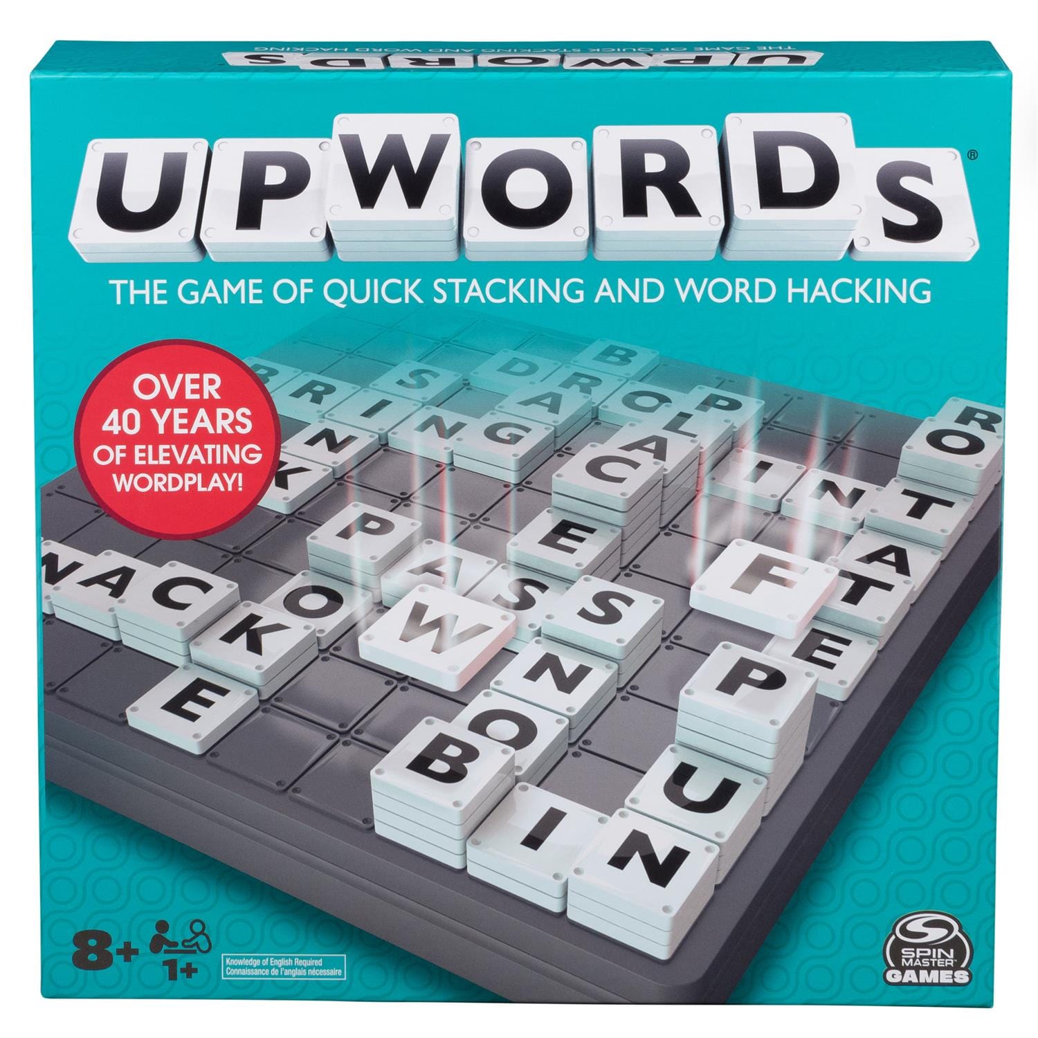 Spin Master Board Games Upwords: Word Board Game 778988456873 6066525