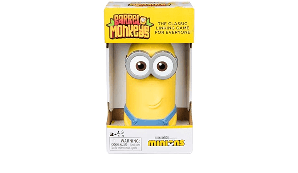 Spin Master Games > Kids Games SPINMASTER: MINIONS - BARREL OF MONKEYS 681147011533