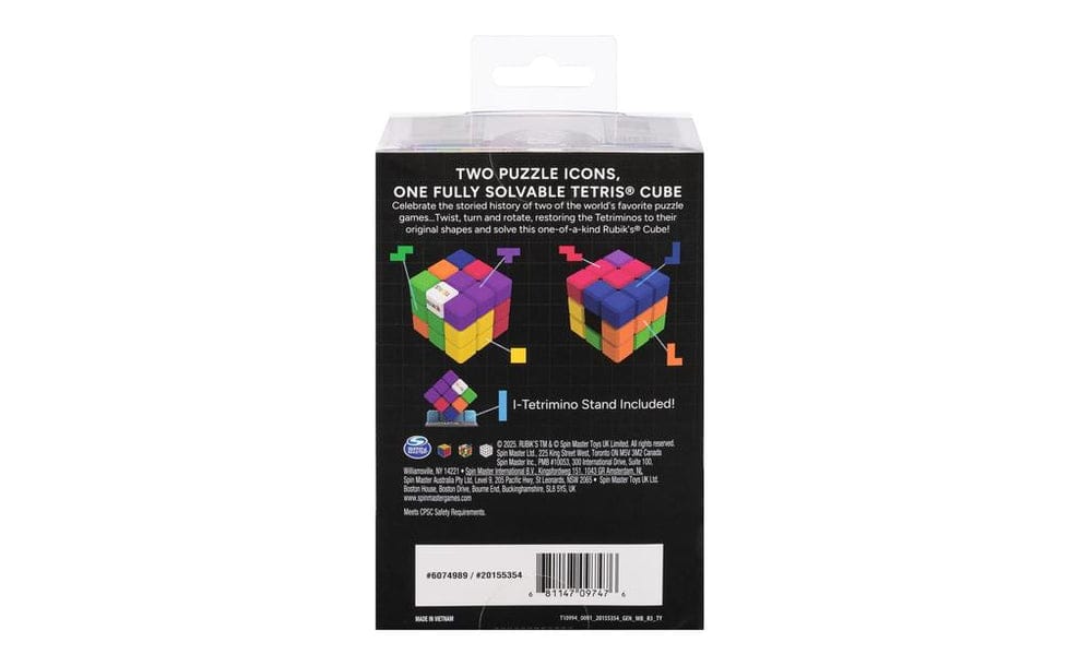 Spin Master Puzzles > 3D Puzzles RUBIKS TETRIS CUBE 681147097476 SM-6074989