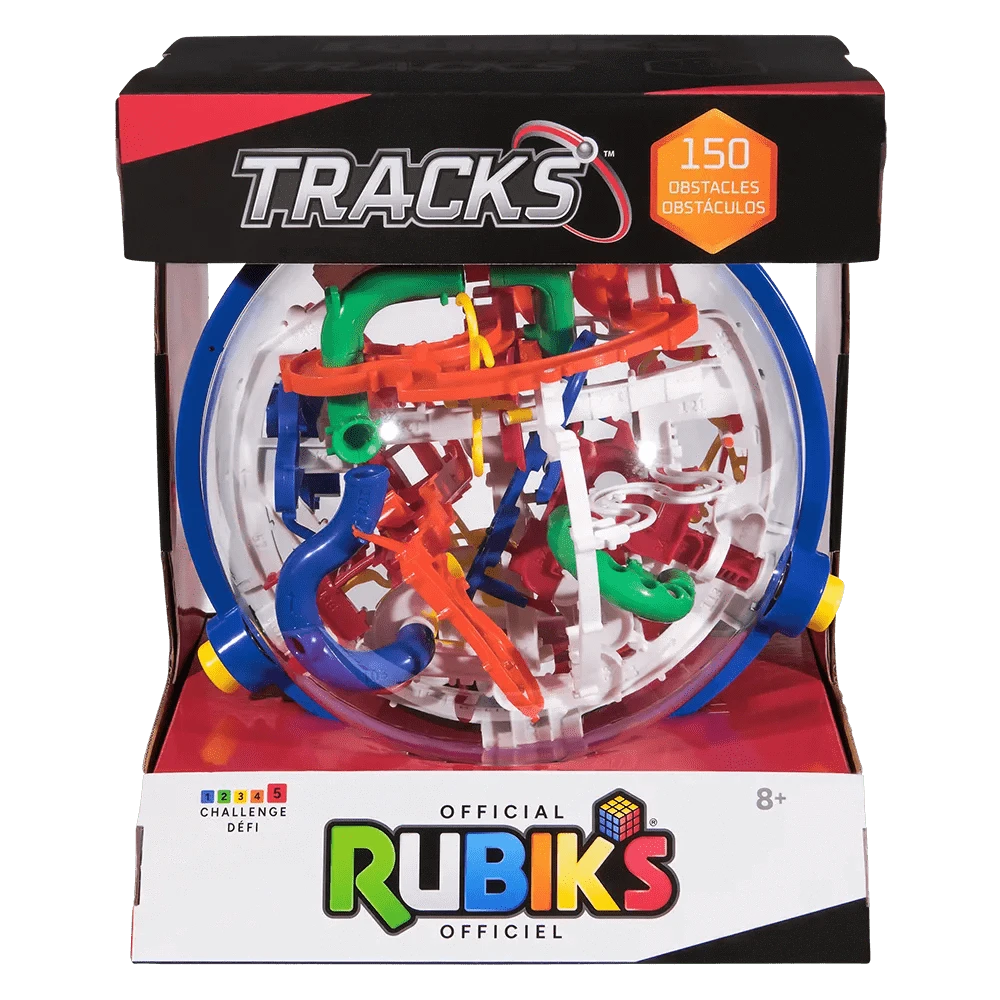 Spin Master Puzzles > Hand Puzzles Rubik's Cube: Rubik's Tracks 150 - 3D Gravity Maze 778988502969 6068620