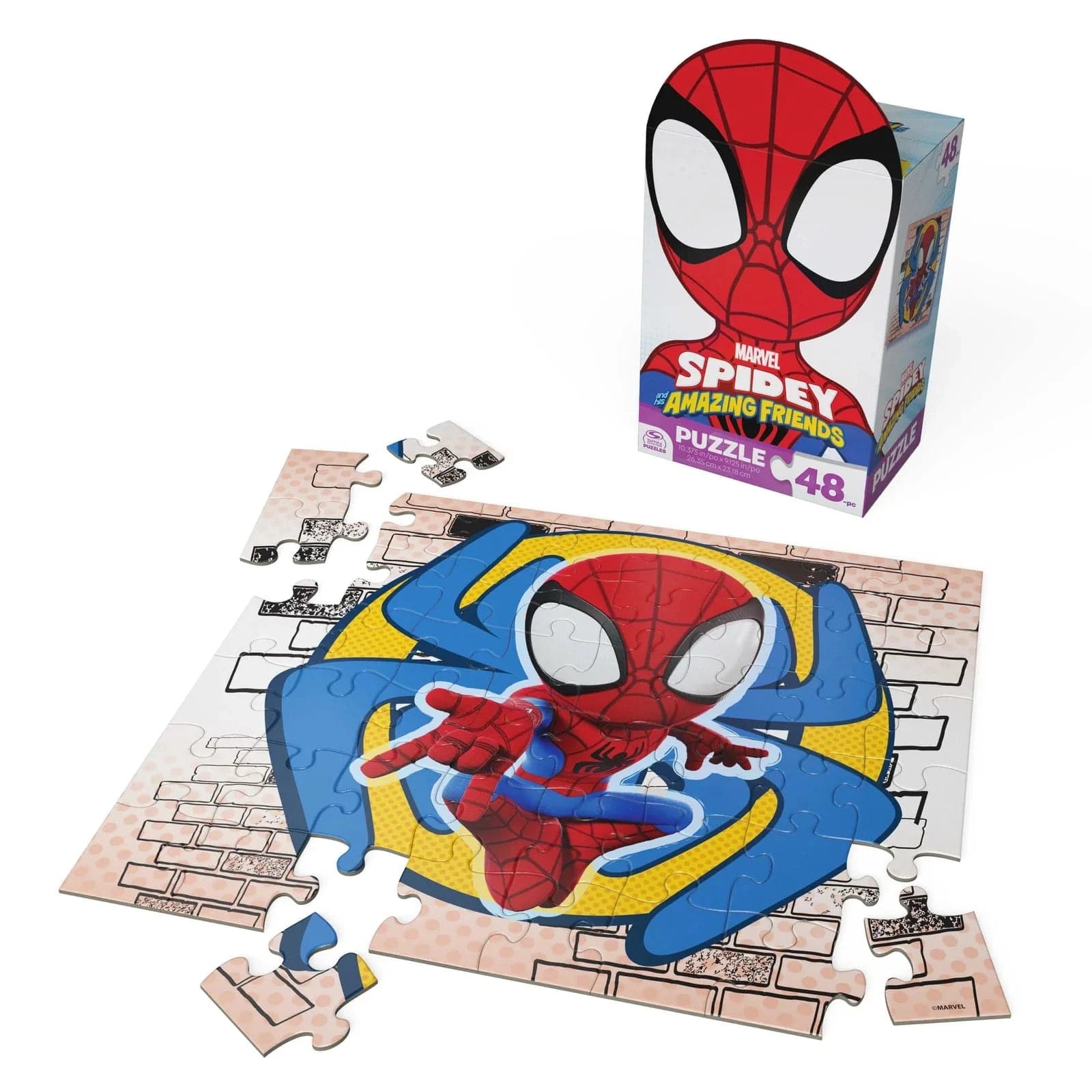 Spin Master Puzzles > Jigsaw Puzzles SpinMaster: Marvel 48pc Puzzle - Spidey and his Amazing Friends 778988468258 6065770