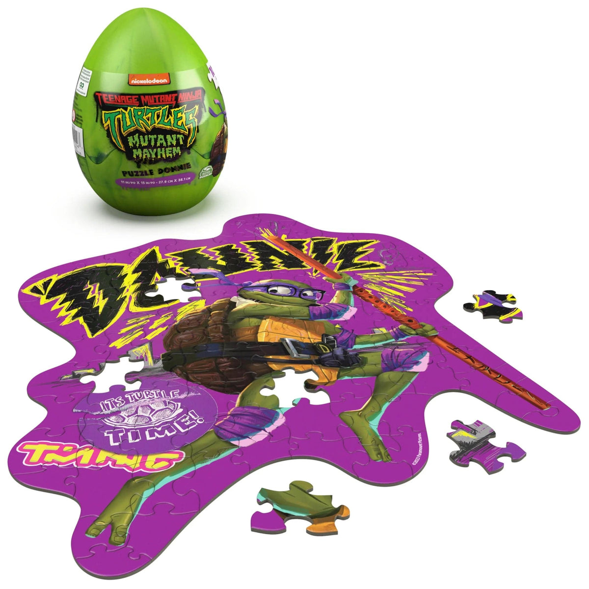 Spin Master Puzzles > Jigsaw Puzzles Teenage Mutant Ninja Turtles - Donatello Puzzle in Egg Package (100PCS) (Copy) 778988501467 6068362