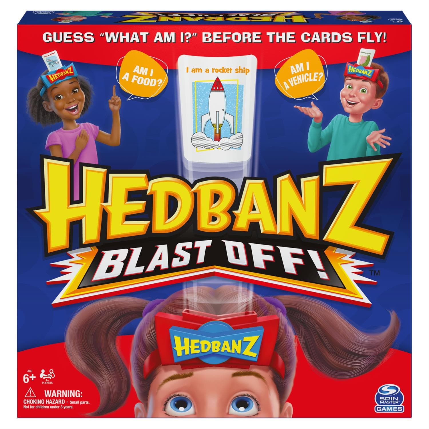 Spin Master Tabletop Games > Large Box Games Hedbanz - Blast Off! 778988449554 6066312