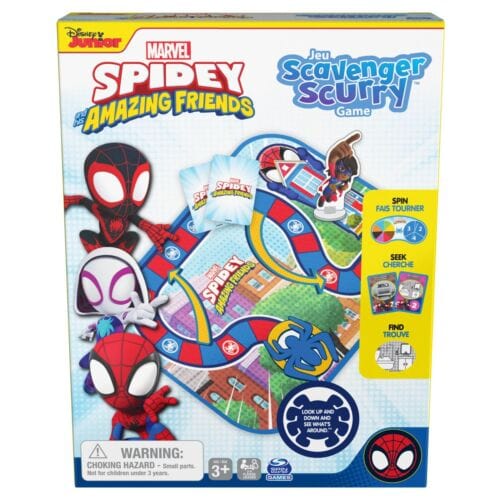 Spin Master Board Games > Large Box Games Scavenger Scurry: Spidey and His Amazing Friends 778988398401 6061871