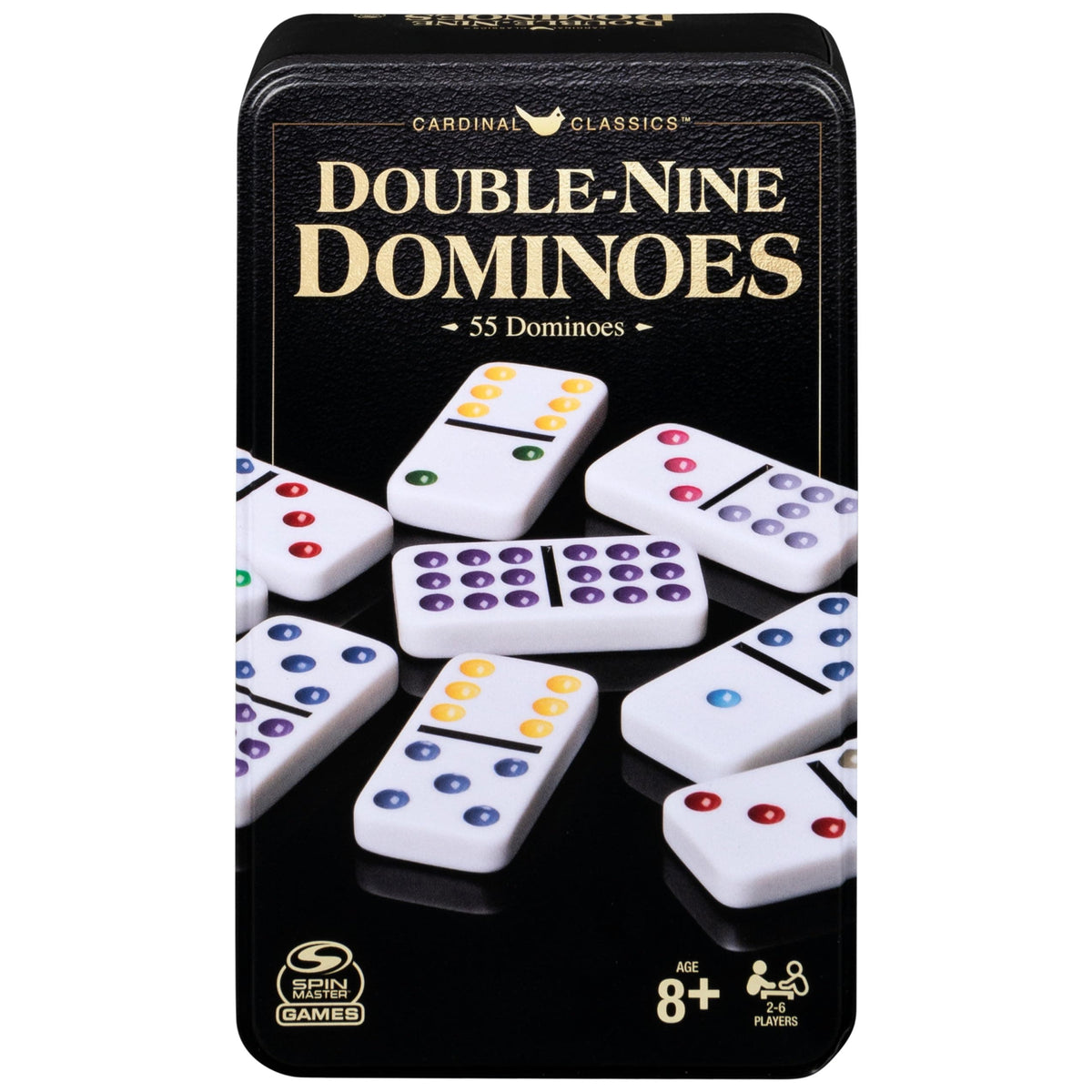 Spin Master Board Games > Small Box Games Double Nines Dominoes 778988391600 6061192
