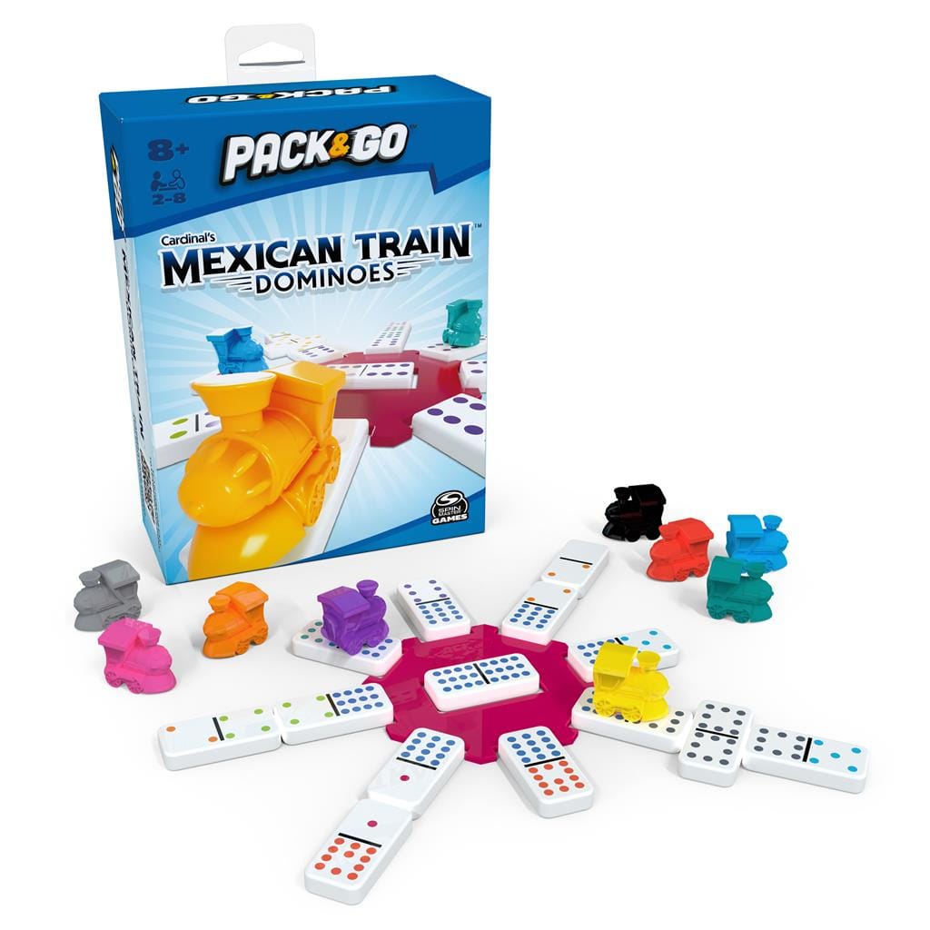 Pack & Go: Mexican Train Dominoes