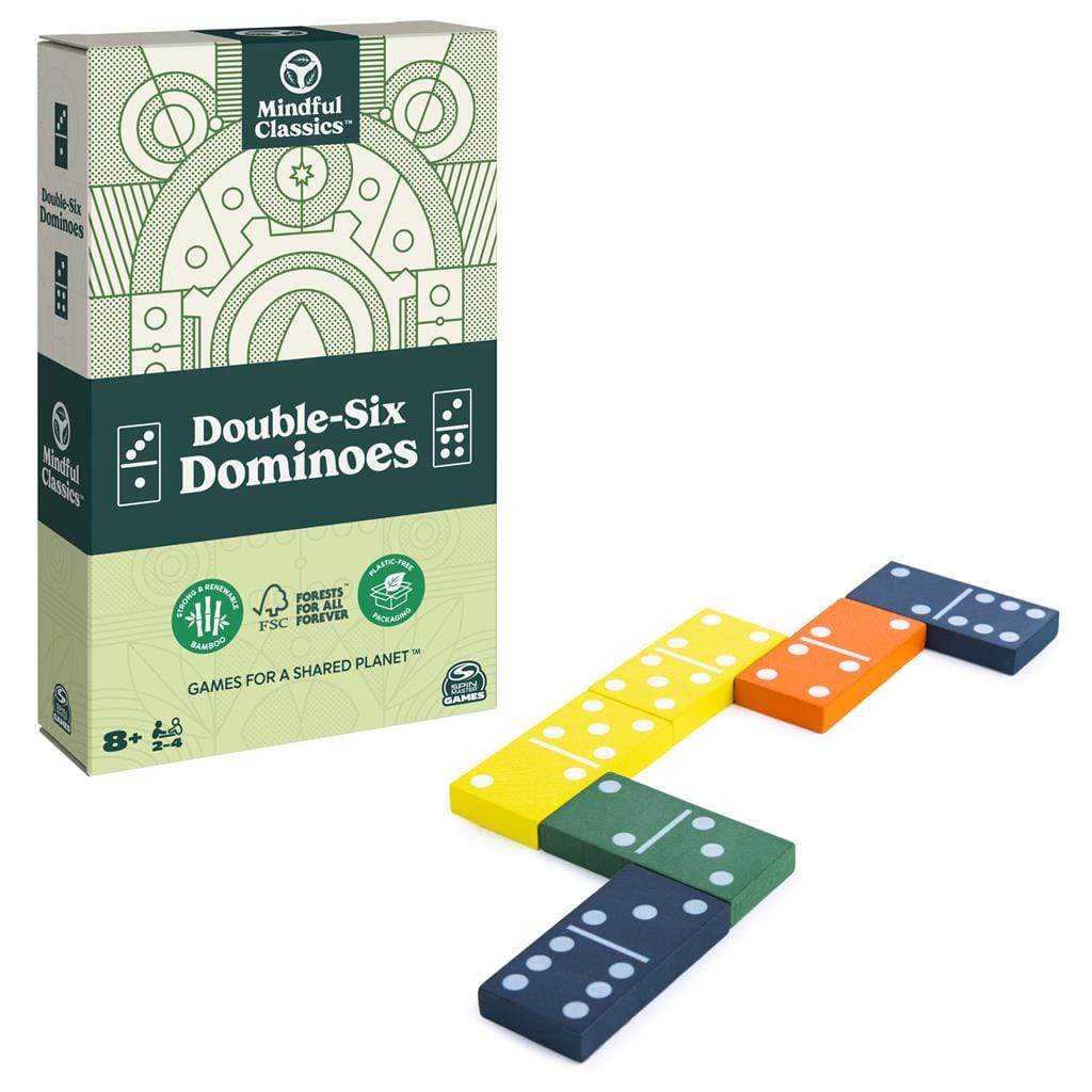 Spin Master Board Games > Small Box Games SpinMaster - Double-Six Dominoes 778988432020 6064920