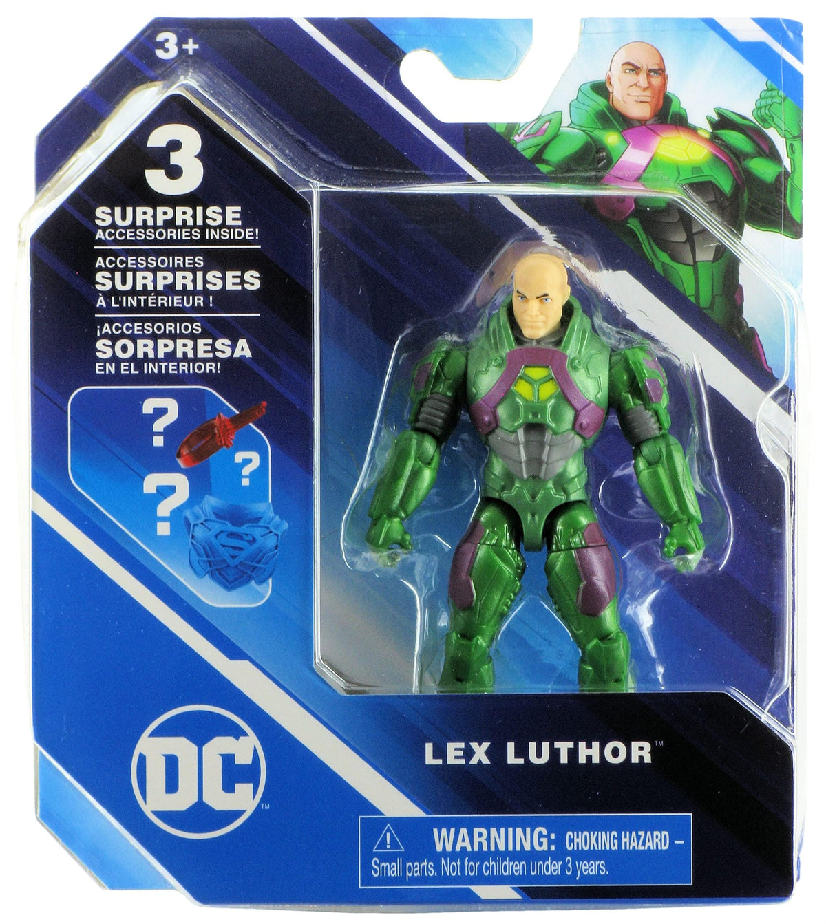 Spin Master Toys > Action Figures > Other Action Figures Spin Master: DC - Lex Luthor Mini Figure 778988423455 6056331