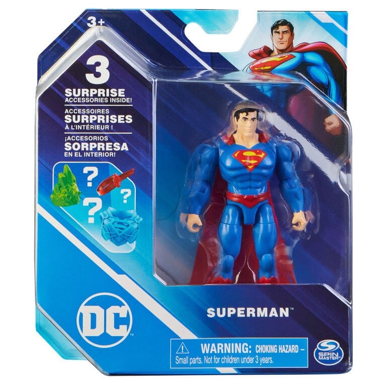 Spin Master Toys > Action Figures > Other Action Figures Spin Master: DC - Superman Mini Figure 778988423363 6056331