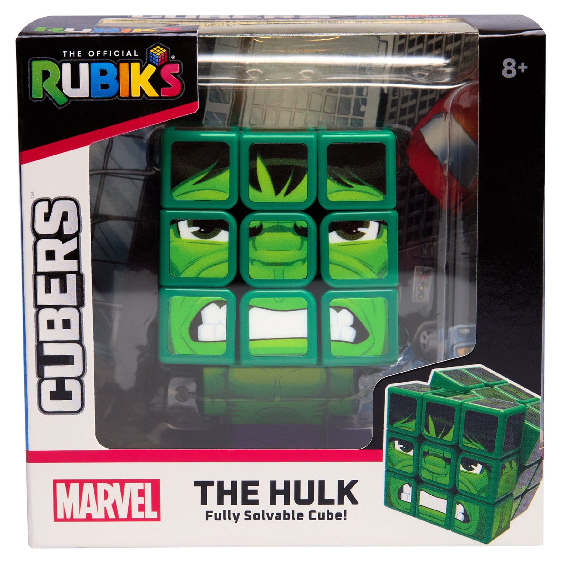 Spin Master Toys > Fidget Toys SPIN MASTER: THE OFFICIAL RUBIKS - CUBERS - THE HULK 681147018853 6070150